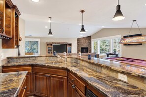 Interior - Sunriver Retreat + Hot Tub + Game Room + Near Golf + Trails | Mulligan Estate (Sunriver)