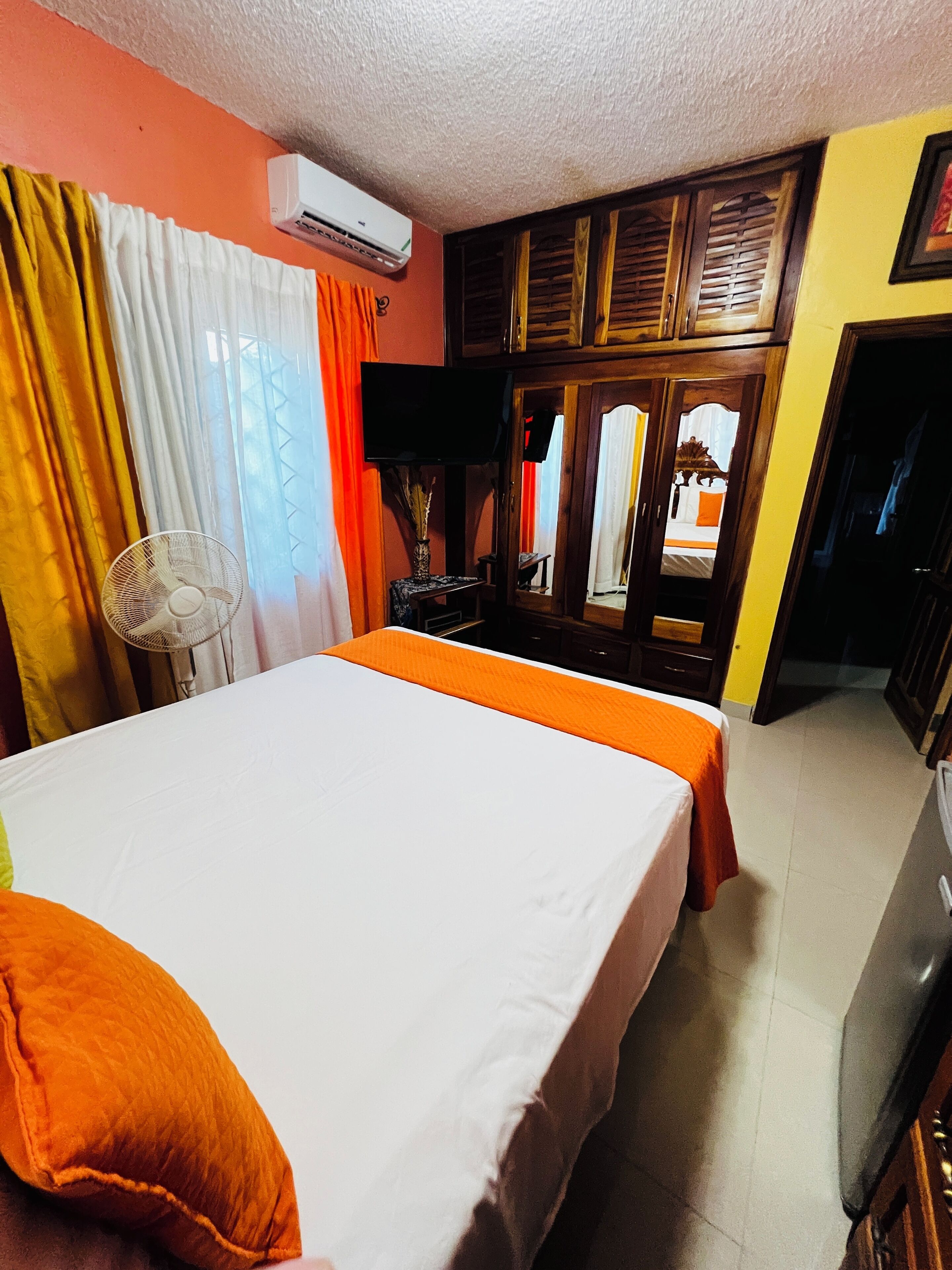 Doppelzimmer, Gartenblick