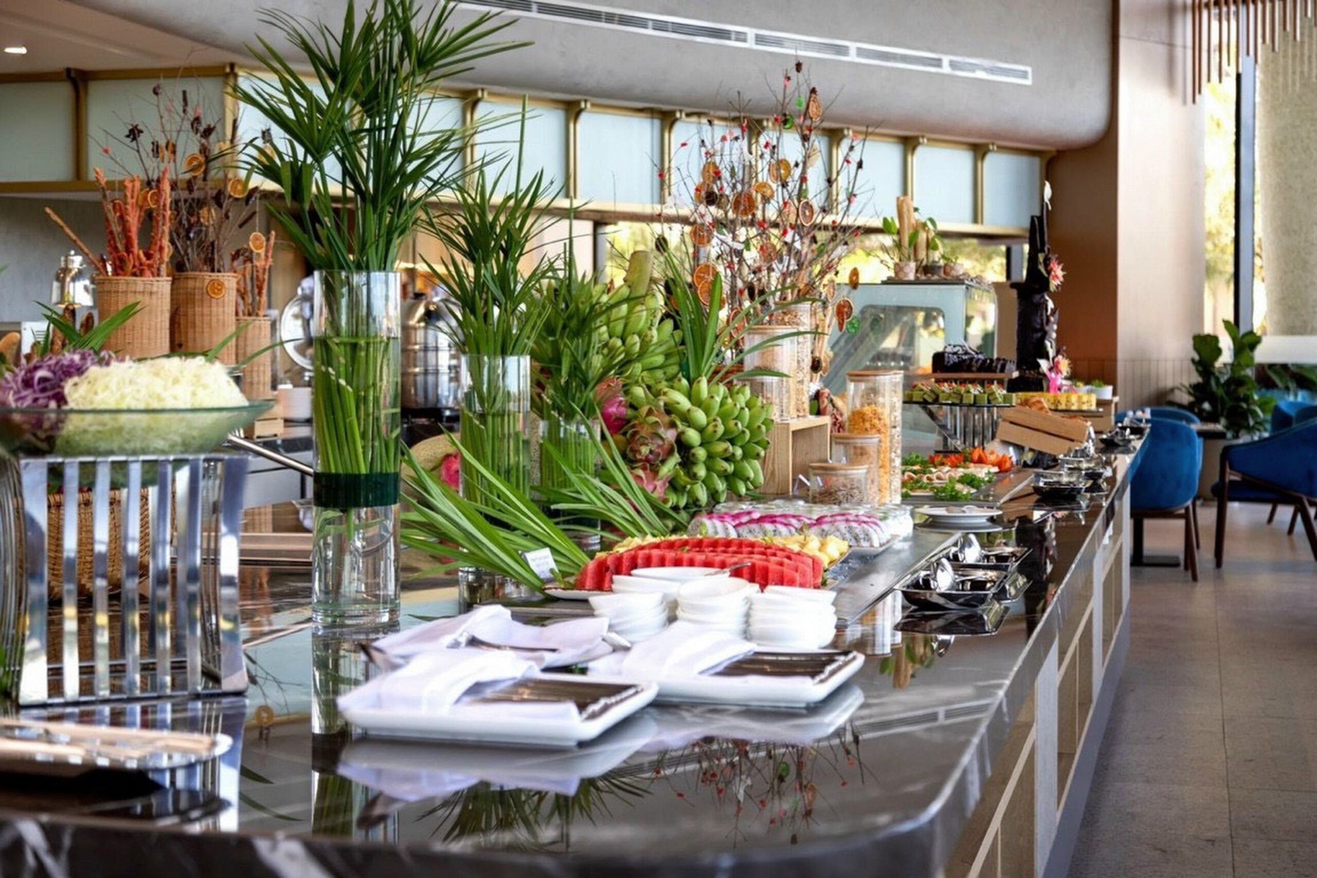 Petit déjeuner buffet