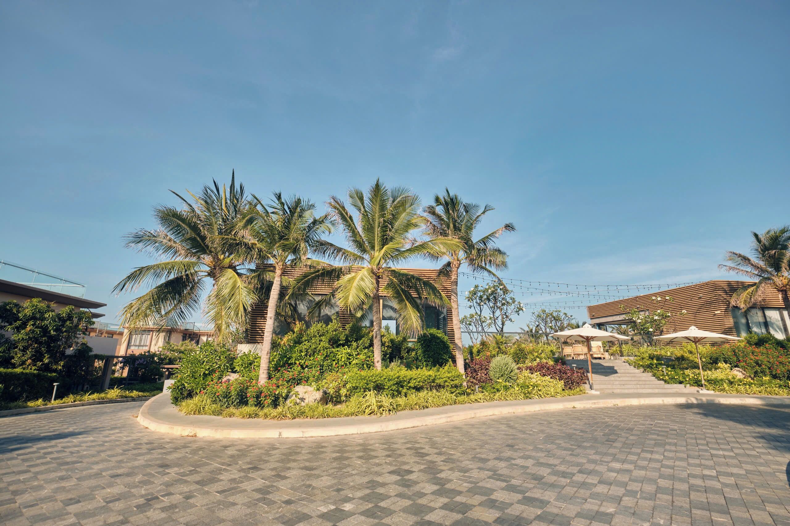 Khuôn viên nơi lưu trú