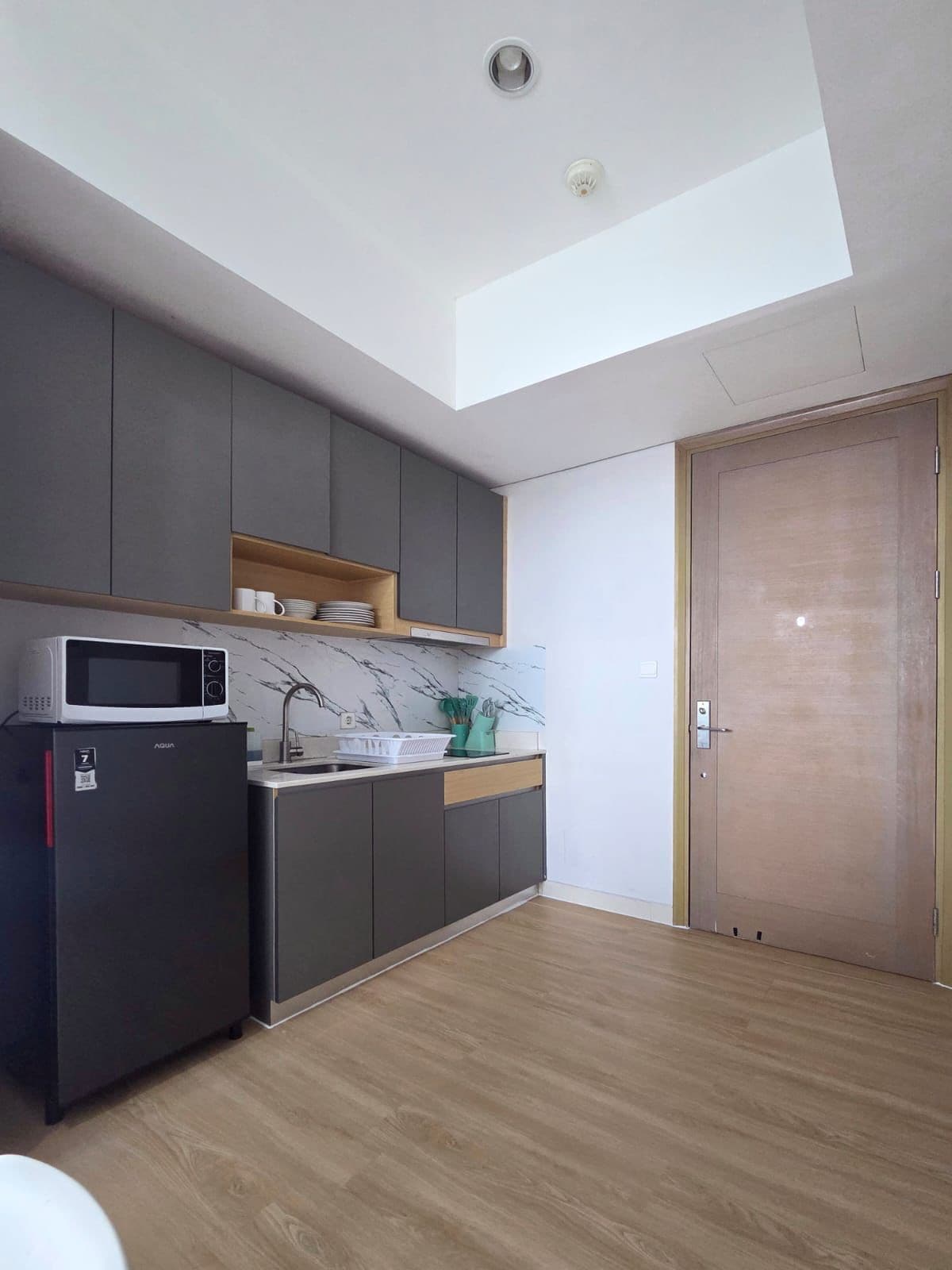 Appartement, 3 chambres, vue ville | Cuisine privée | Mini réfrigérateur, plaque de cuisson