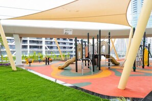 Children’s area - Vogue, Arjan Skyz by Danube near Dubai Miracle Garden (Dubai)