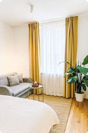 2 Schlafzimmer, Reisekinderbett, kostenloses WLAN