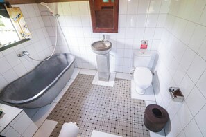 Room, 1 Bedroom, Smoking, Patio | Bathroom - Room-ubud Nature Escape Bungalow Ricefie (Ubud)