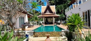 Pool - Onsuite Master bedroom bungalow with AC in adorable Ban Tai,Maenam, Koh Samui (koh samui/ Maenam)