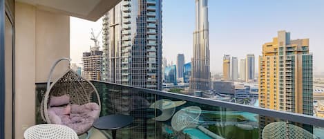 Comfort-lejlighed - balkon - byudsigt | Strygejern/strygebræt, gratis Wi-Fi