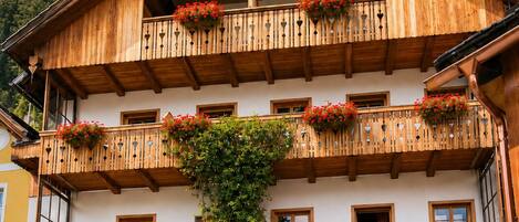 Fassade der Unterkunft