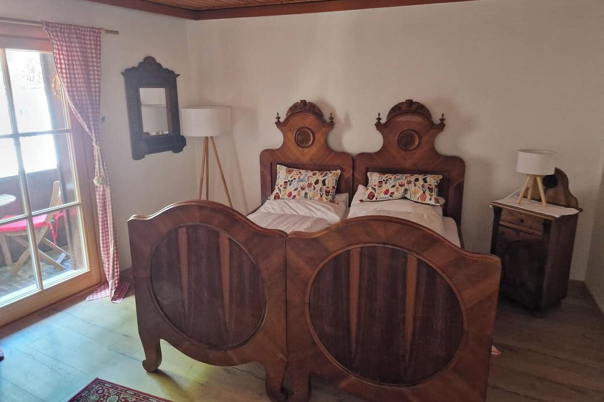 Chambre Double Standard, balcon, vue montagne