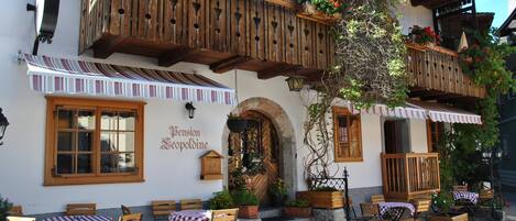 Fassade der Unterkunft