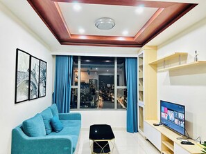 Appartement Familial, balcon | Coin séjour