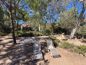 Outdoor dining - Villa Fiori di Melu - House in Palombaggia - Five minutes walk from the beach (Porto-Vecchio)