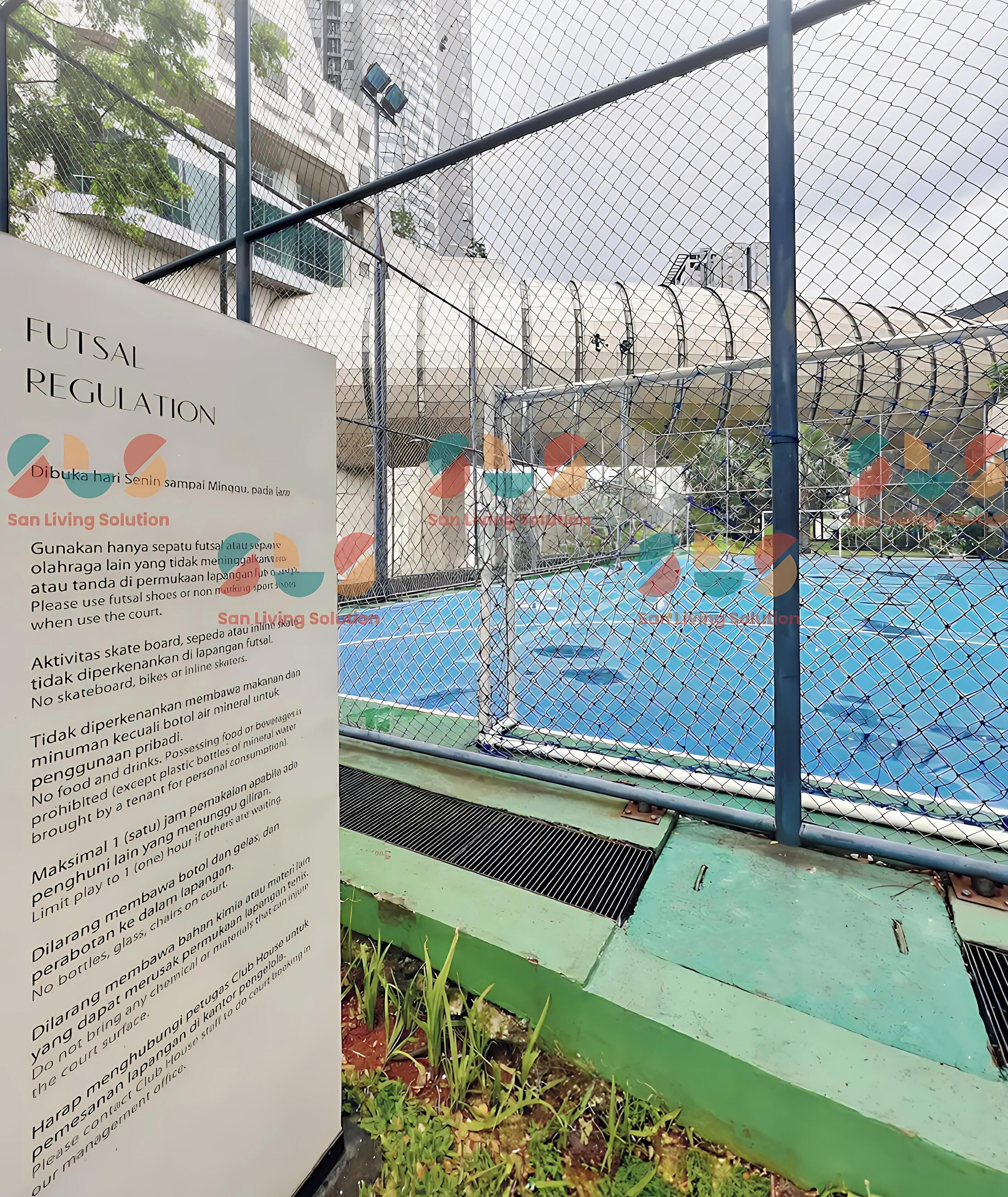 숙박 시설 구내