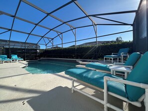 Pool - Four Bed Pool/Spa Home in Windsor Palms Resort (Kissimmee)