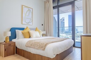 Apartment, Balcony, City View | Iron/ironing board, free WiFi - Bloomfields Magnificent 1Br Al Marya  (Abu Dhabi)