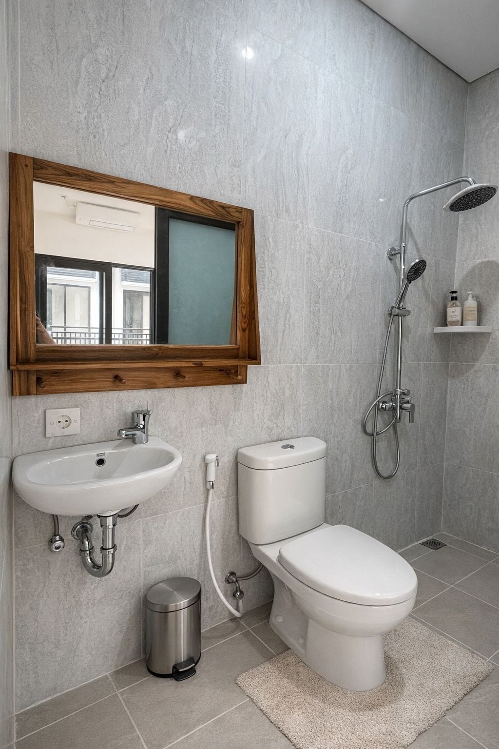 Quarto standard, vista para o parque | Banheiro