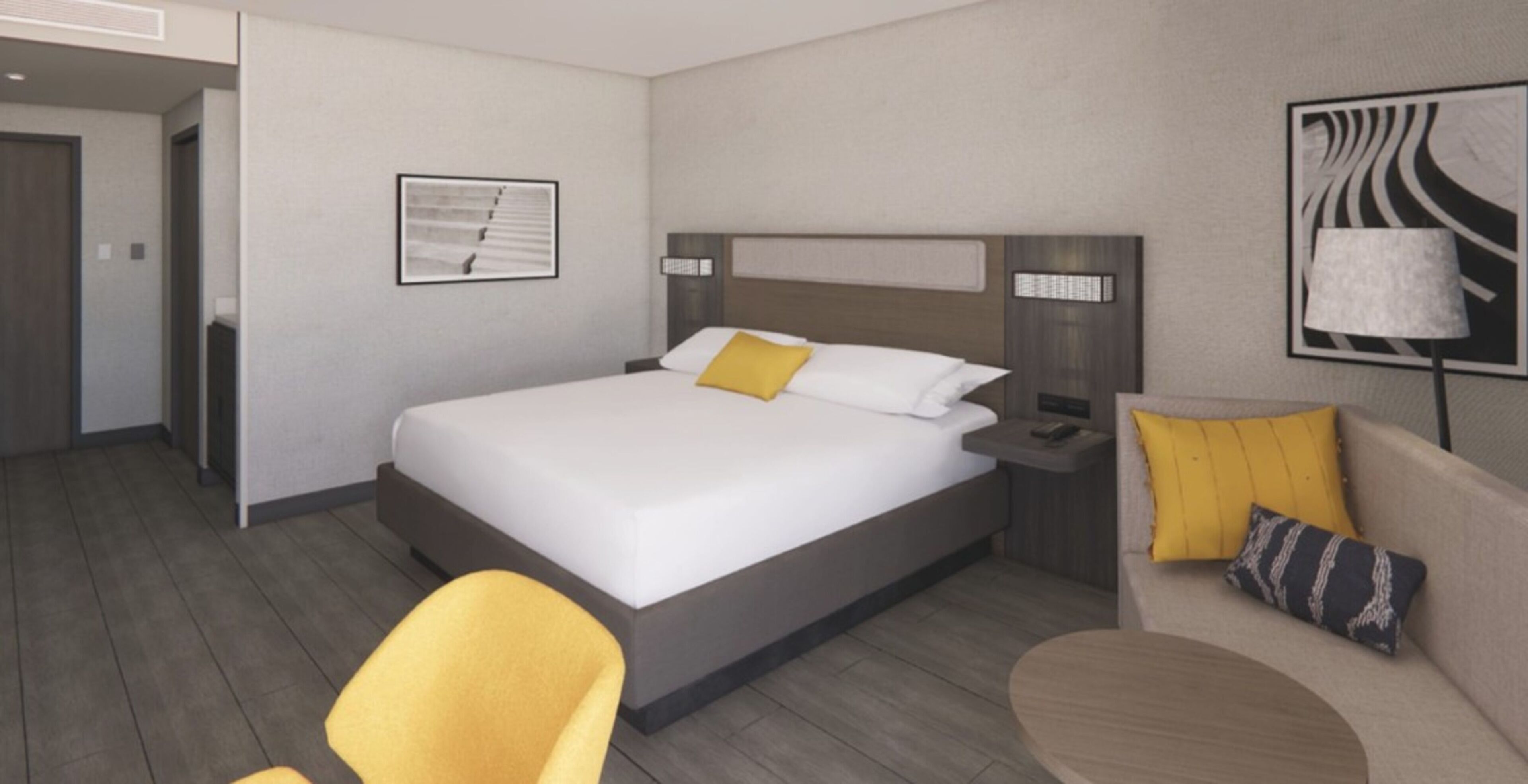 Habitación estándar, 1 cama de matrimonio grande, accesible para personas con discapacidad