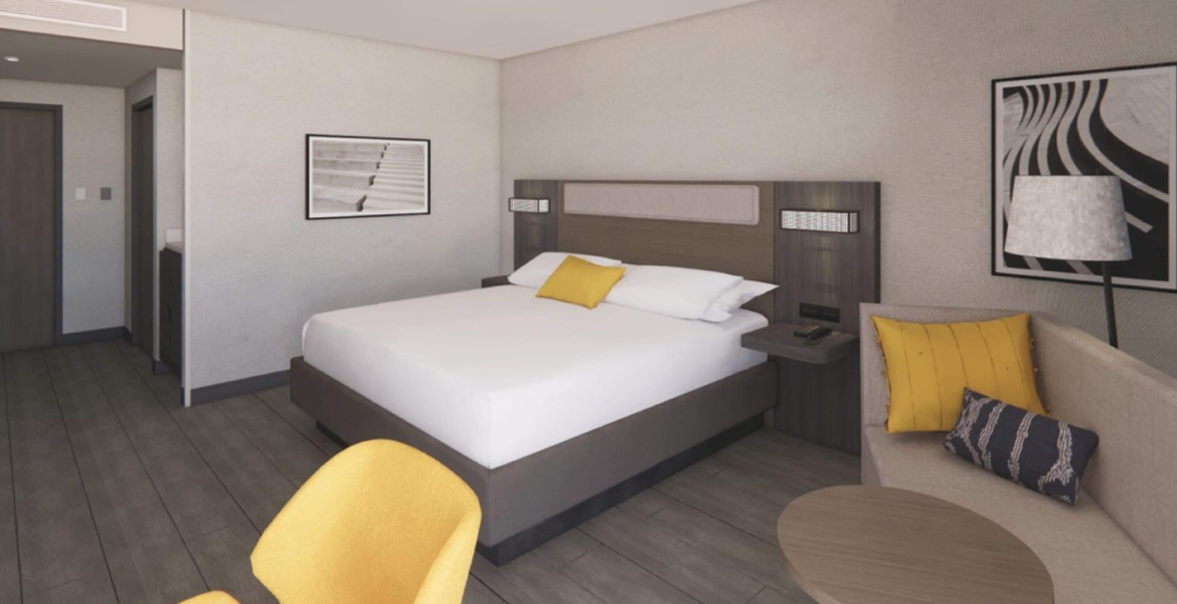 Standaard kamer, 1 kingsize bed | Gratis wifi