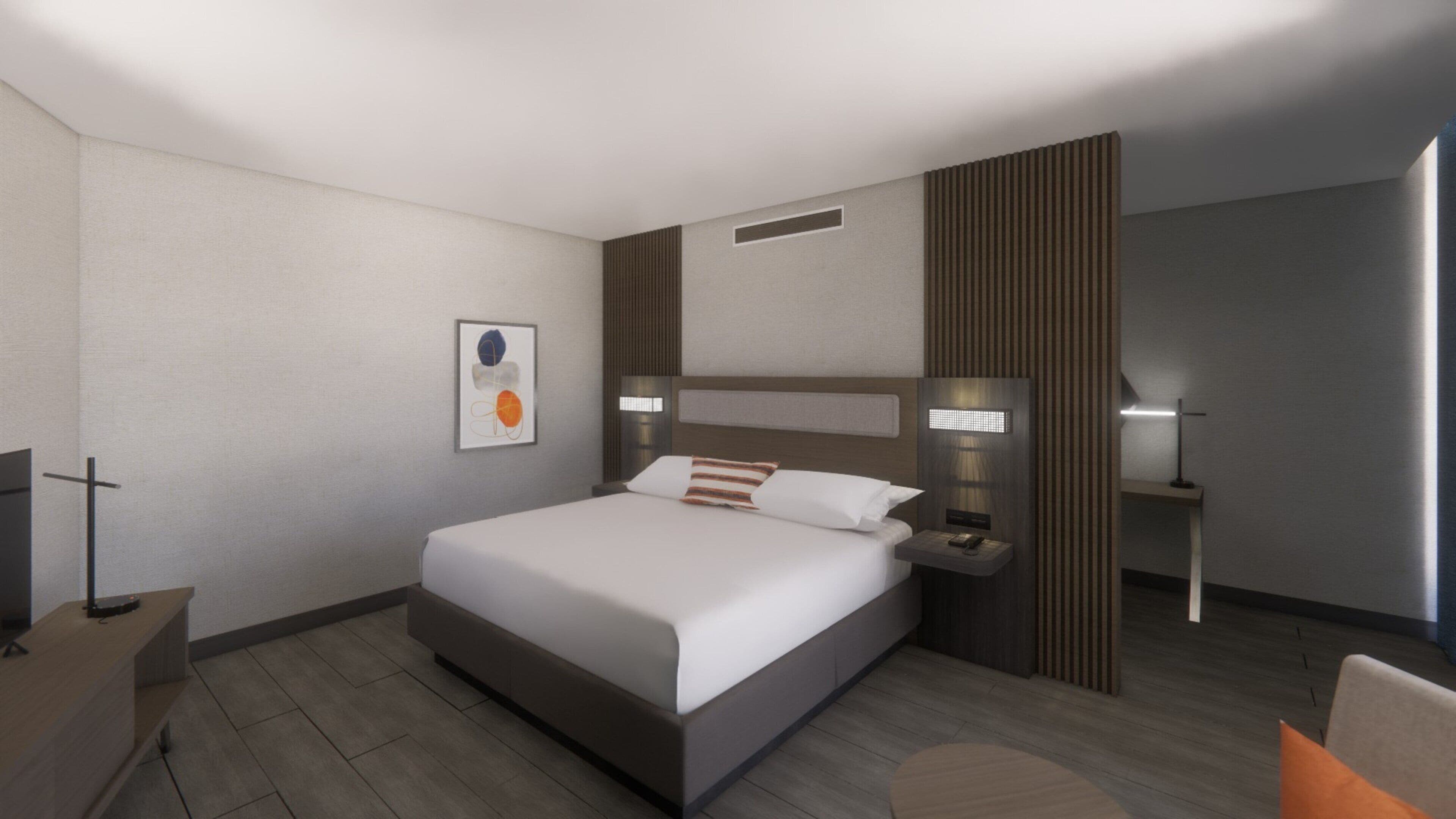Standaard kamer, 1 kingsize bed (Extra Floor Space) | Gratis wifi