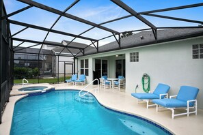 Pool - Immaculate 4 bedrooms 3 bathroom is exceptional for your next vacation (Kissimmee)
