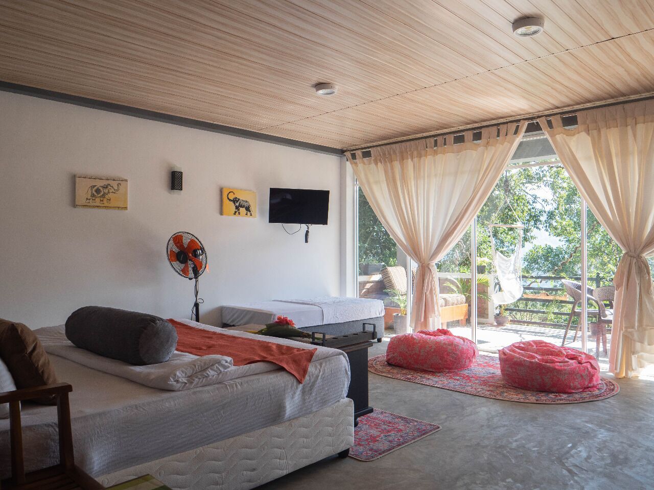 Deluxe Triple Room, Balcony, Mountain View | Free WiFi