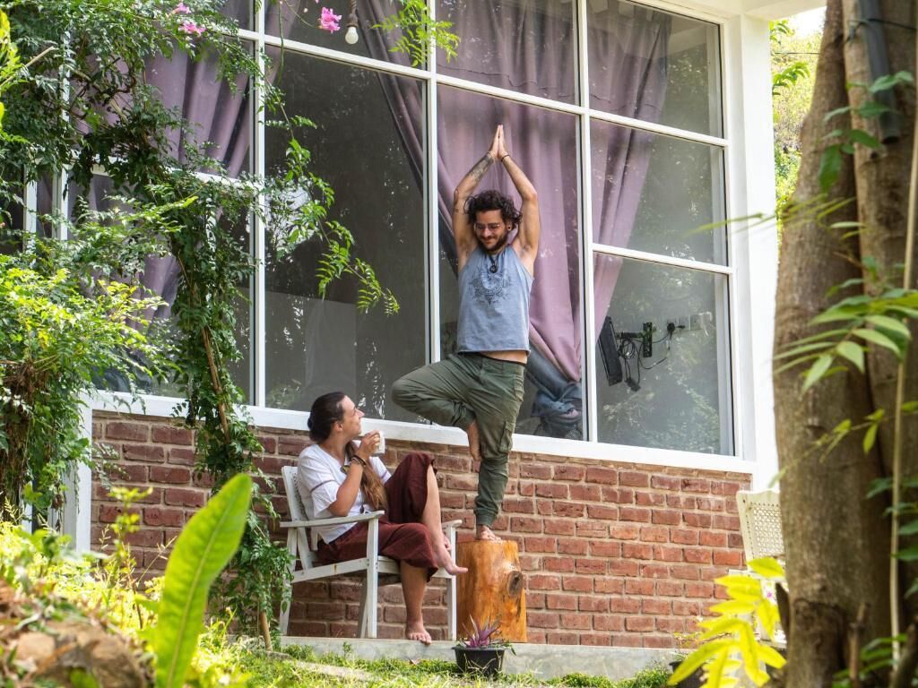 Standard-Doppelzimmer, Gartenblick | Unterkunftsgelände