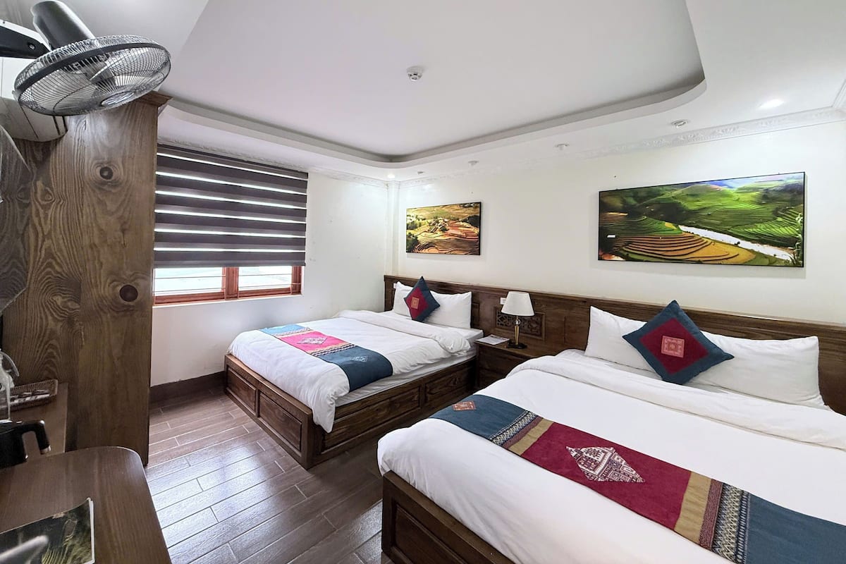 Habitación doble familiar, vista a la ciudad