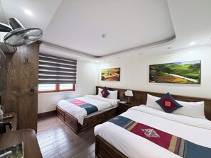 Quarto casal família, vista para a cidade