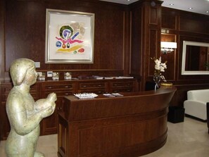 Lobby - Hotel San Sebastiã¡n Hospederã­a (Cieza)