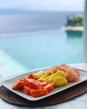 Breakfast area - Raaga Samudra Villa (Bali)