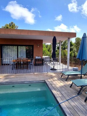 Outdoor pool - VILLA SOUS LE PIN - 2 BDRMS - SWIMMING POOL (Zonza)