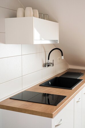 Duplex, Sea View | Private kitchen - Adriatic Gallery Apartment by DuHomes  (Dubrovnik)