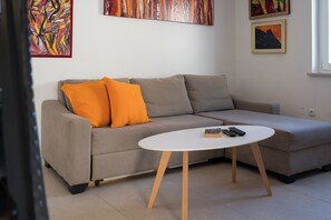 Duplex, Sea View | Living area - Adriatic Gallery Apartment by DuHomes  (Dubrovnik)