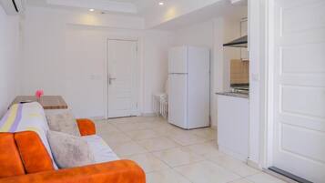 Familienzimmer, Stadtblick | Wohnbereich