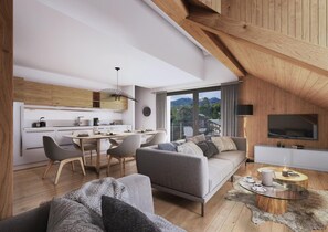 Apartment | 4 bedrooms - TSV Les Sources de Canop e 6p10p (Saint-Gervais-les-Bains)