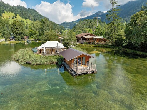 Tiny Water Villa on a Lake Gstaad & Interlaken