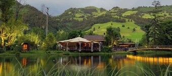 Private Lake Mini Villa near Gstaad & Interlaken