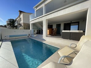 Pool - Ref. Ali12   Modern villa with private pool and sea view (Rosas / Roses)