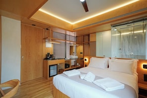 In-room safe, blackout drapes, iron/ironing board, free WiFi - Santa Clara Boutique Hotel (Chania)