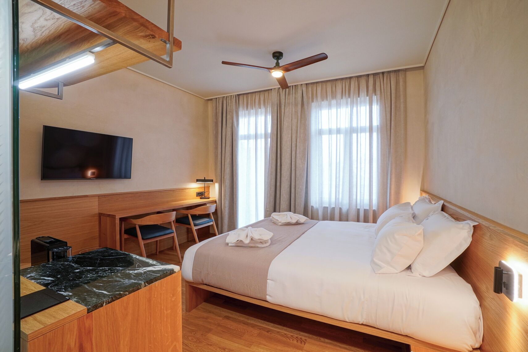 In-room safe, blackout curtains, iron/ironing board, free WiFi