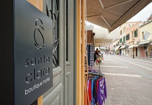 Majoituspaikan julkisivu