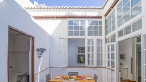 Outdoor dining - CHL La Placeta, charming house in Los Llanos (Los Llanos de Aridane)