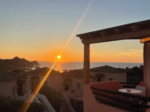 Sunset Costa Rossa 1221 - Enchanting sunset sea view CalaRossa Sardinia