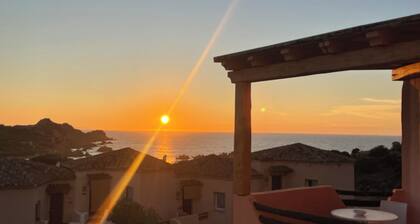 Sunset Costa Rossa 1221 - Enchanting sunset sea view CalaRossa Sardinia