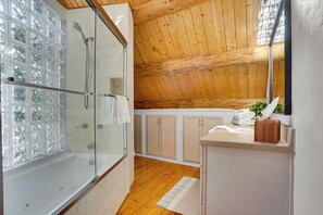 Shower, towels