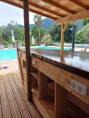 Outdoor pool - Luxury villa with amazing views in 3200m2 (Laroque-des-Albères)