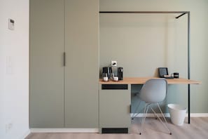 Habitación individual | Escritorio, espacio para trabajar con laptop y wifi gratis 