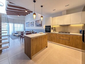 Attico Premium, 3 camere da letto, vista campo da golf | Area soggiorno