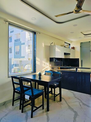 Dining - Black Stone- 3 BHK Bapu Nagar (Jaipur)