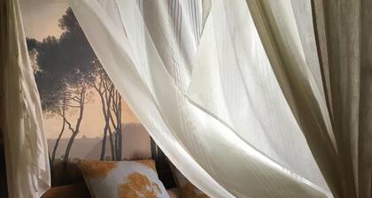 à Montmartre, au pied du Sacré-Coeur, loft roof top atelier d'artiste