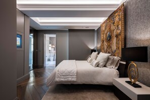 Luxury Apartment | Premium bedding, desk, laptop workspace, free WiFi - LuxTOPFloor (Valletta)